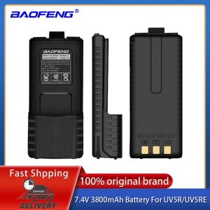 Baofeng 7.4V 3800mAh Spare Original Battery BL-5R UV-5R 1800mAh Battery for Walkie Talkie BF-F8 UV-5R UV-5RE UV-5RA Radios