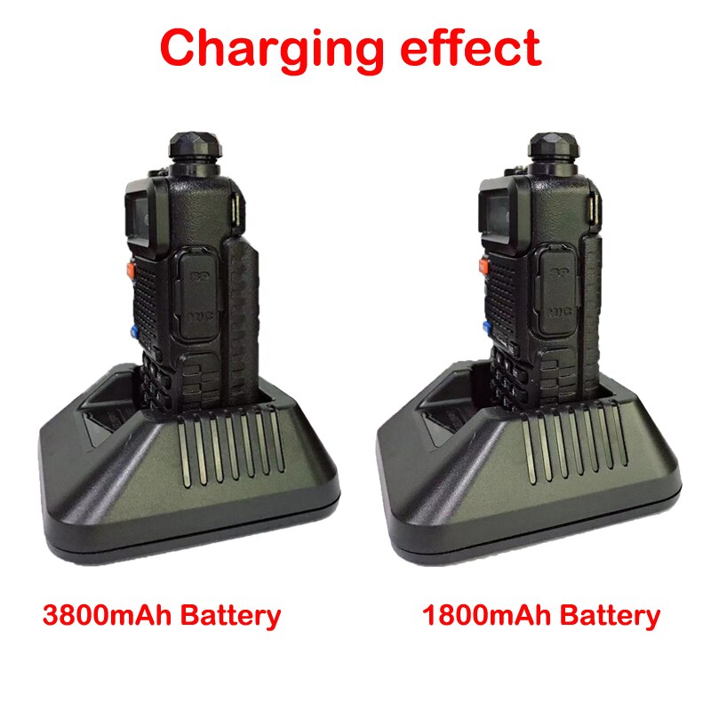 Baofeng 7.4V 3800mAh Spare Original Battery BL-5R UV-5R 1800mAh Battery for Walkie Talkie BF-F8 UV-5R UV-5RE UV-5RA Radios - Image 6