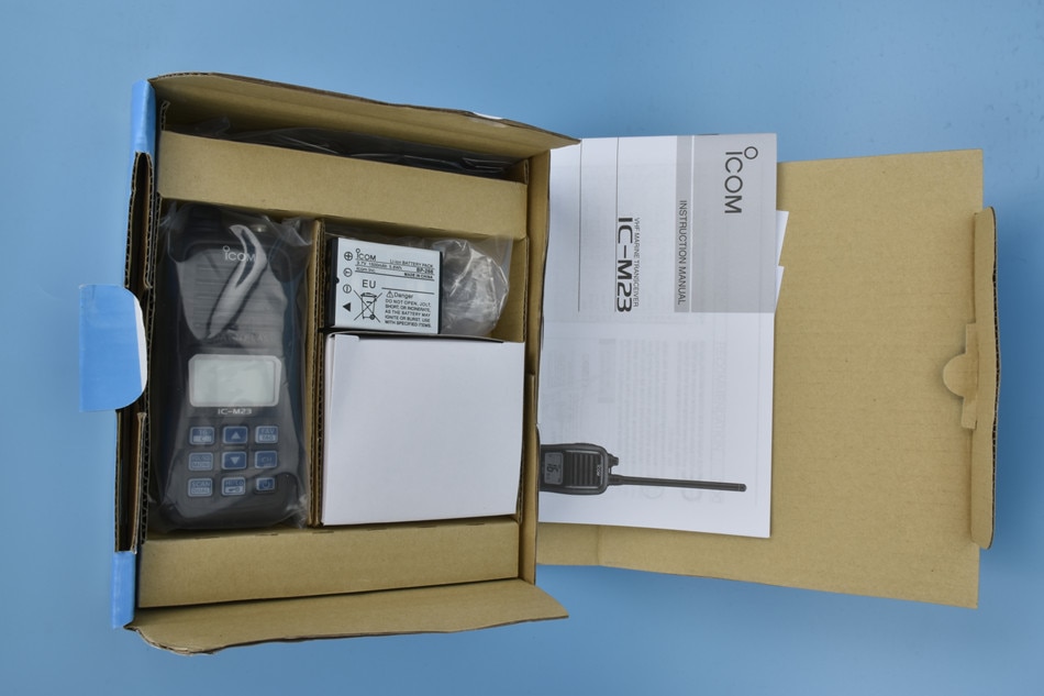 ICOM IC-M23 intercom BP226 battery Aikemu IC-M24 intercompiring ship uses high-frequency floating - Image 4