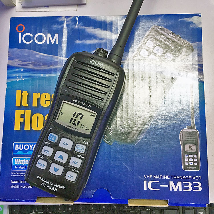 ICOM IC-M33 Waterproof Dialogue Floating IC-M34 two-way high frequency Radio - Image 3