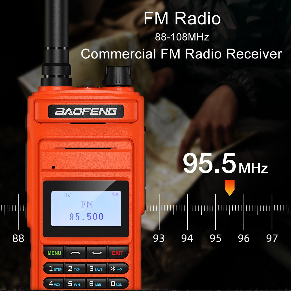 New BAOFENG UV15 Pro Max 10W Dual Band High Power CB Radio Type-C Charger Long Range Ham Radio Walkie Talkie UV-5R Two Way Radio - Image 3