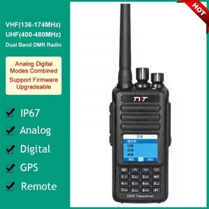 TYT MD-390 DMR walkie talkie waterproof Professional FM transceiver IP67 compete with Motorola Mototrbo Radio