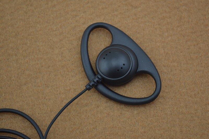 S/S1 Plug Connctor D-ring 1-Wire Earpiece MIC with PTT (Push to Talk) For ICOM IC-F11 IC-F21 IC-V82 IC-U82 VERTEX VX-200 - Image 2