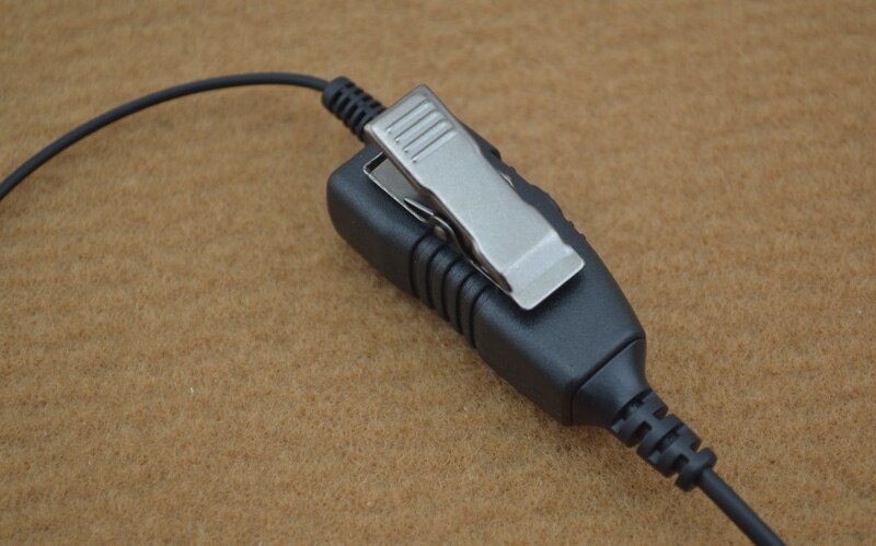 S/S1 Plug Connctor D-ring 1-Wire Earpiece MIC with PTT (Push to Talk) For ICOM IC-F11 IC-F21 IC-V82 IC-U82 VERTEX VX-200 - Image 5