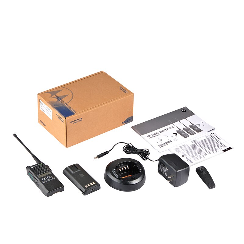 Motorola CP1300 Portable Two-Way Radio UHF/VHF 99 Channel Walkie Talkie - Image 6