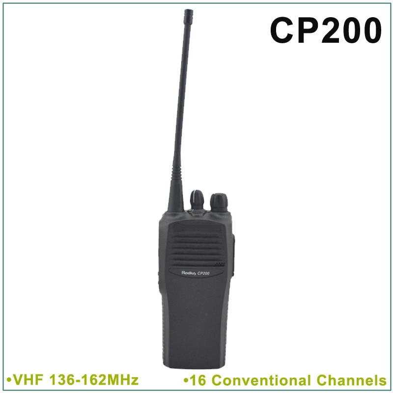 Motorola CP200 VHF 136-162MHz 16 Conventional Channels Portable Two-Way Radio