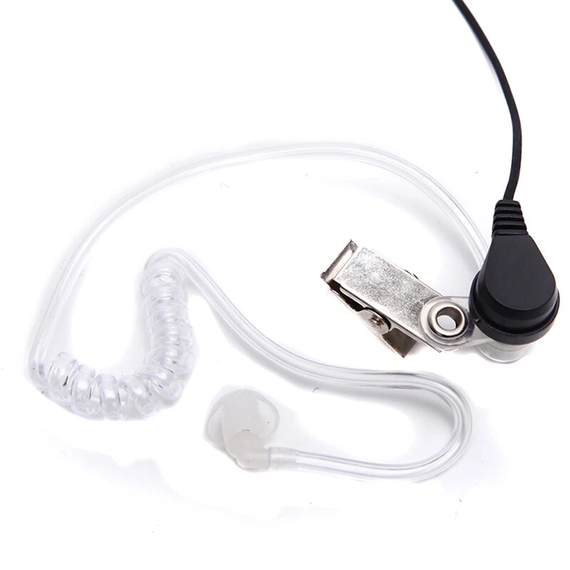 Covert Acoustic Air Tube Earbud Headset Earpiece K head Headphone For Kenwood Baofeng Walkie Talkie - Image 3