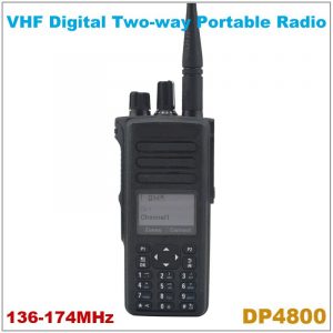 Motorola DP4800 VHF 136-174MHz Digital Portable Two-way Radio DMR Walkie Talkie
