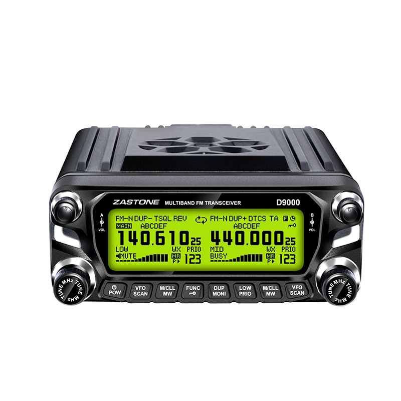 Zastone D9000 Car Walkie Talkie Radio Station 50W UHF/VHF 136-174/400-520MHz Two Way Radio Ham HF Transceiver - Image 3