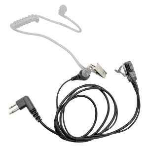 Acoustic PTT Earpiece Secret Agent Security Bodyguard Police 2 Pin Radio Earphone for Motorola CP010 CP140
