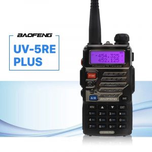 BaoFeng UV-5RE Plus Walkie Talkie CB VHF UHF Portable Ham Amateur Two Way Radio Dual Band radio comunicador For Hunting Trucker