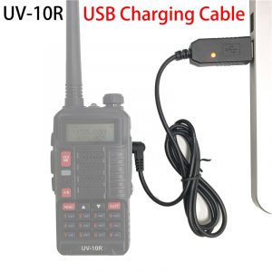 Baofeng Walkie Talkie UV-10R USB Charging Cable Extend The Battery USB Charge Convenient Charger for UV10R/UV5R Pro USB-Charger