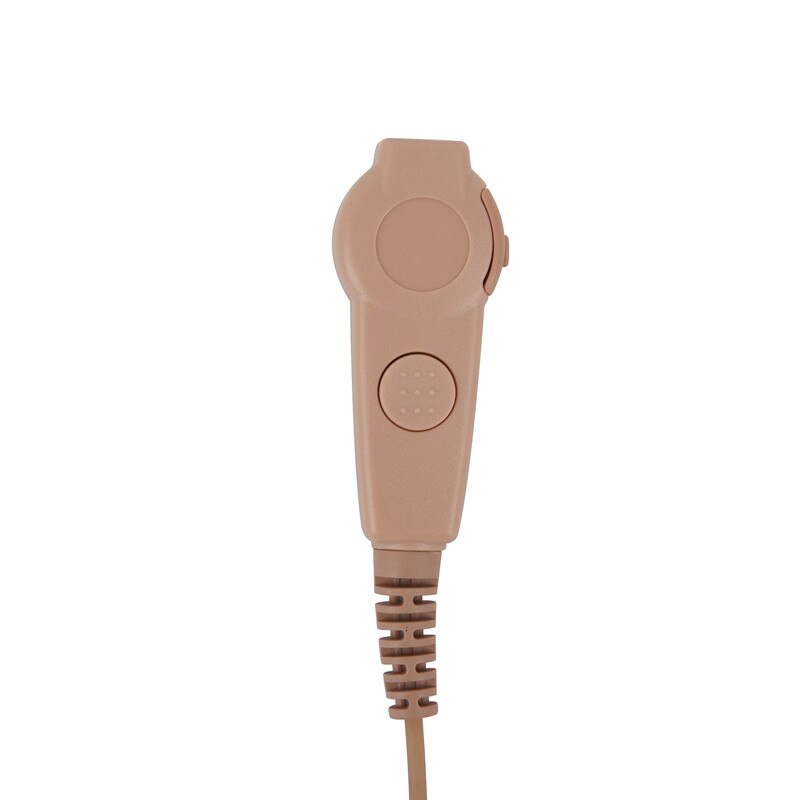 Motorola 2-pin Flesh Skin Beige Color Dual PTT Covert Two Way Radio Earpiece EP450 CP200D DEP450 Headset - Image 2