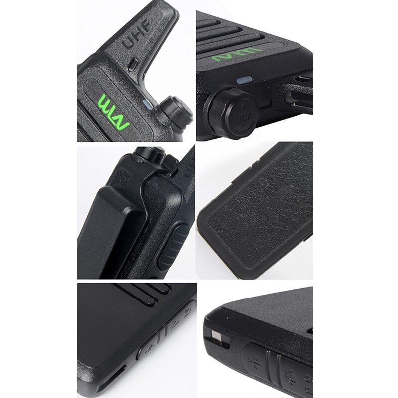 2pcs WLN KD-C1 MINI Handheld Transceiver Two Way Radio Ham Communicator Radio Station Mi-Ni Walkie Talkie - Image 5