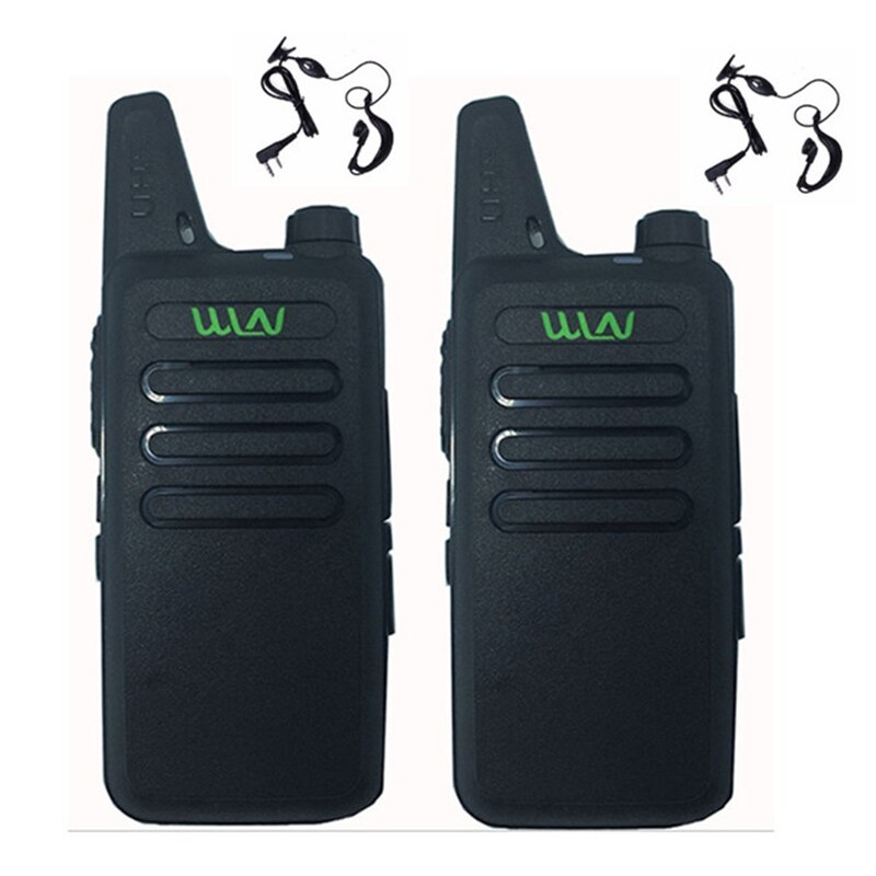 2pcs WLN KD-C1 MINI Handheld Transceiver Two Way Radio Ham Communicator Radio Station Mi-Ni Walkie Talkie