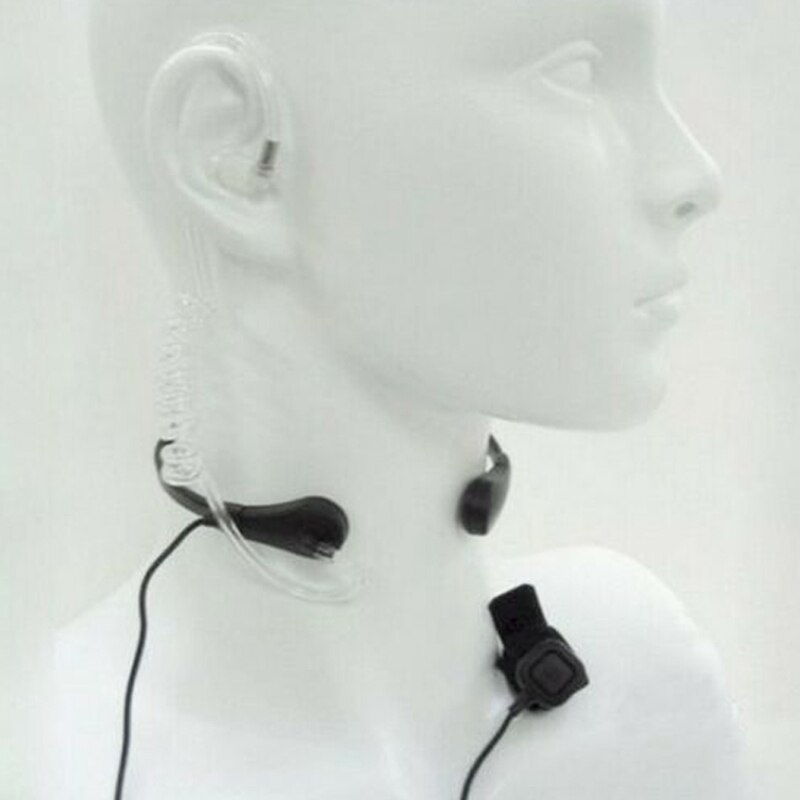 New Throat Earphone Microphone Vibration Headset for Kenwood Anytone Wouxun TYT Baofeng Two Way Radio - Image 6