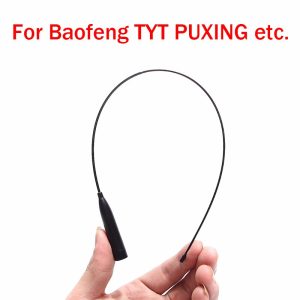 Radio Antenna Titanium SMA-male 144/ 430MHz Dual Band Light Flexible Antenna for BAOFENG UV-3R UV-100 UV-200 TYT Walkie Talkie