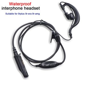 Baofeng UV-9R Plus Headset Earpiece with Microphone UV-9R BF-9700 BF-A58 S-56 Accessories Walkie Talkie Waterproof Two Way Radio