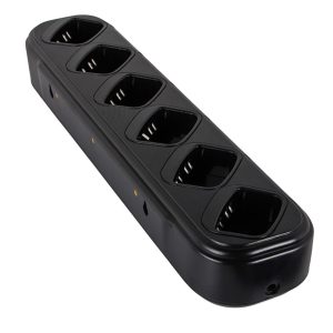 2 Way Radio Six Way Charger Single Row Universal Rapid Charger for Motorola Walkie Talkie GP328 GP338 GP340 HT1250 MTX8250 PRO5150