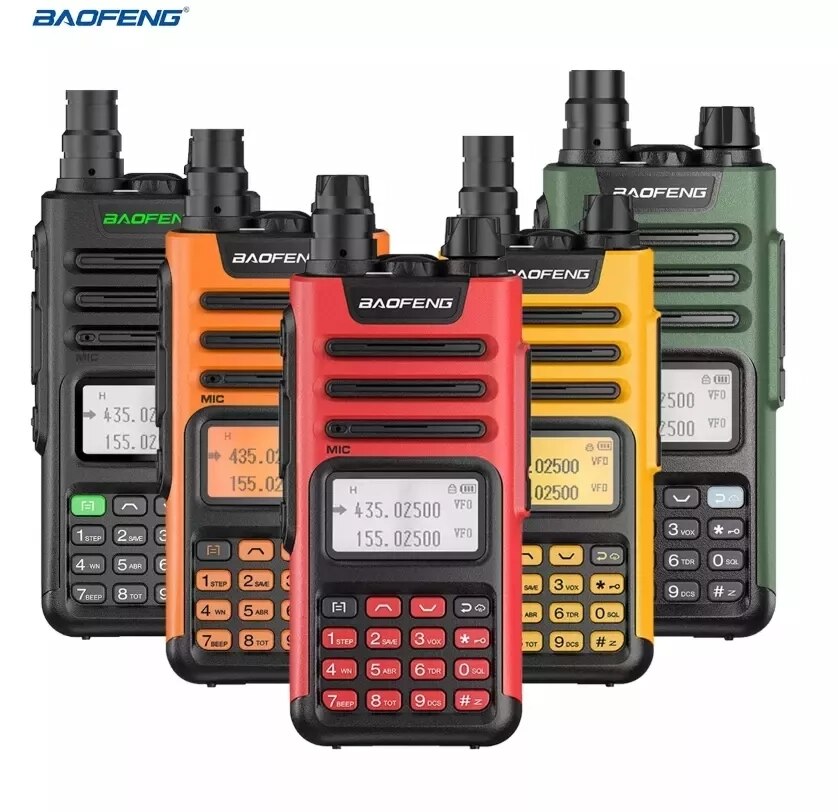 Baofeng UV-13 Pro 10W Walkie Talkie Transceiver GMRS 136-174/400-520MHz With Type-C Charger Two Way Radio