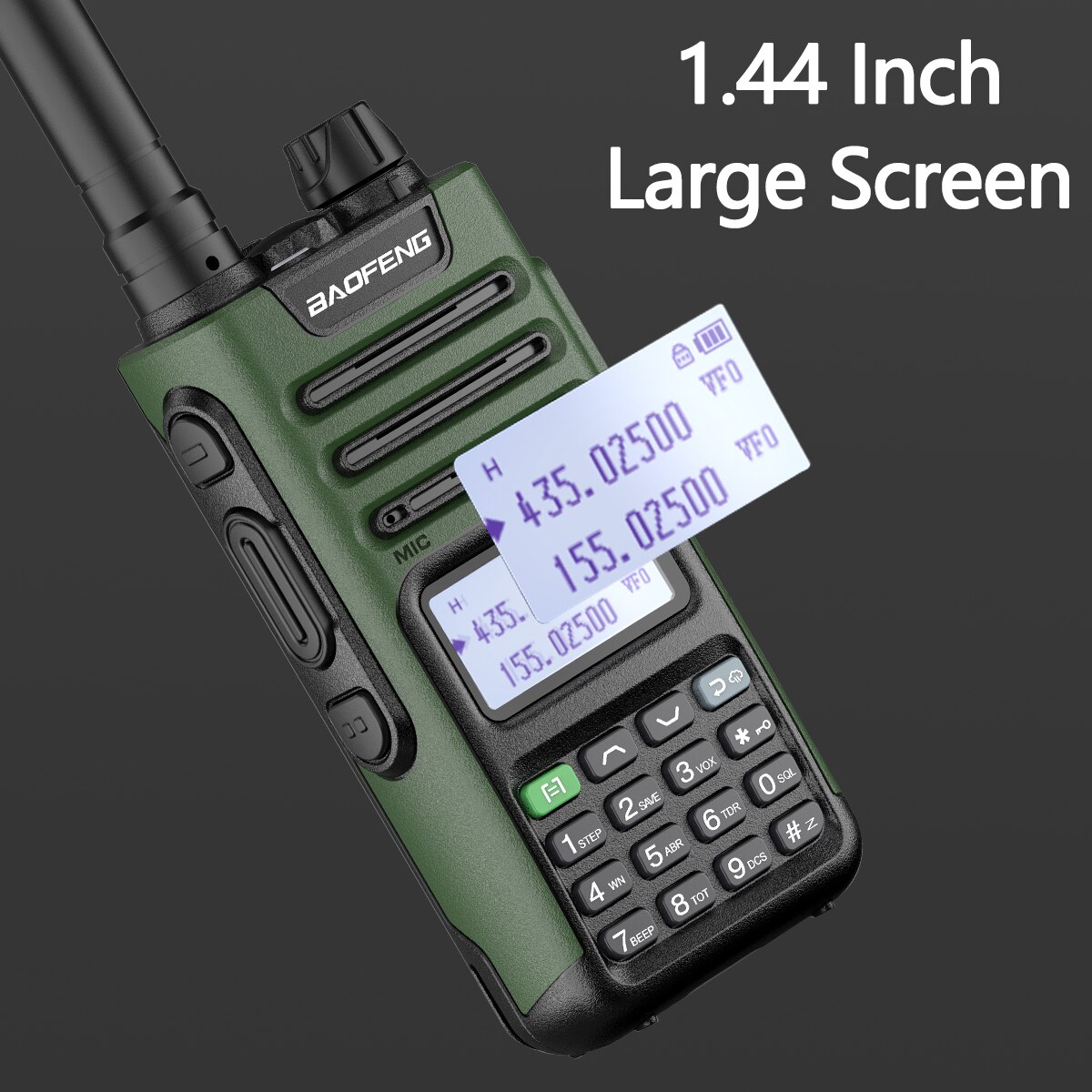 Baofeng UV-13 PRO High Power Antenna Rechargeable Walkie Talkie TYPE-C Charger Long Range Transceiver Ham Two Way Radio - Image 4