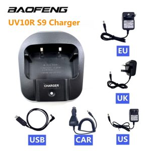 Baofeng UV-10R Two Way Radio Battery Charger for UV-S9 Plus Portable Walkie Talkie