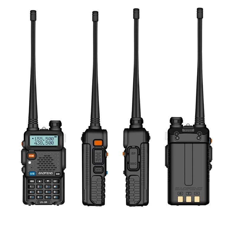 Baofeng Walkie Talkie UV-5R Two Way Radio VHF UHF 136-174MHz 400-520MHz Portable Transceiver