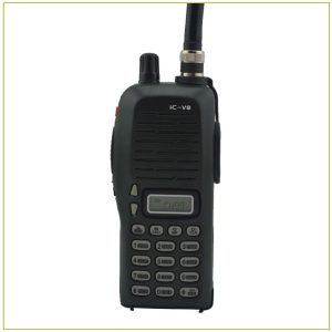 ICOM IC-V8 Marine Walkie Talkie VHF 136-174MHz 100 Channels Handheld Two Way Radio FM Transceiver