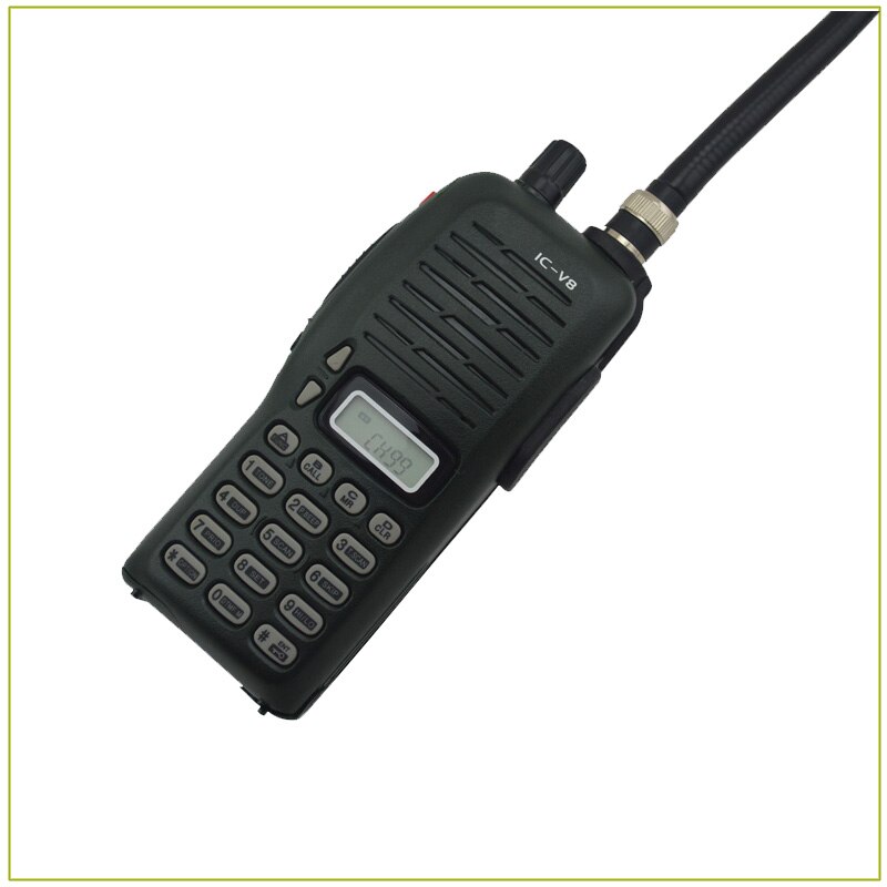 ICOM IC-V8 Marine Walkie Talkie VHF 136-174MHz 100 Channels Handheld Two Way Radio FM Transceiver - Image 5