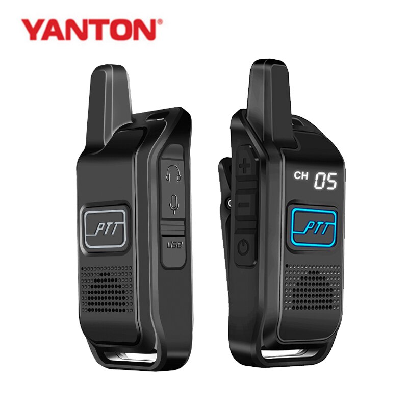 MINI Business Radio T-S1 0.5w 446MHz UHF Two Way Radio Communication Portable Walkie Talkie