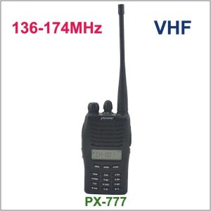 Puxing PX-777 Walkie Talkie VHF 136-174MHz Professional Radio Ham Two Way Radio