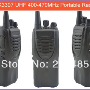 Kenwood TK-3307 UHF 400-470MHz 16 RF Channels 4 Watt Portable Two Way Radio Handheld Transceiver