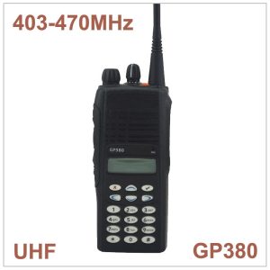 MOTOROLA Walkie Takie GP380 UHF 403-470MHz PROFESSIONAL PORTABLE TWO-WAY RADIO