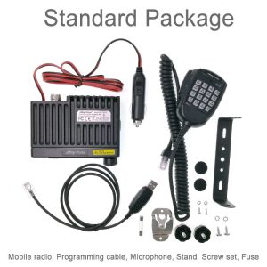 Anytone AT-779UV Mini Ham Mobile Radio VHF UHF Dual Band 199CH 25W FM Scrambler Mobile Car Radio 12V Car Cigarette Supply