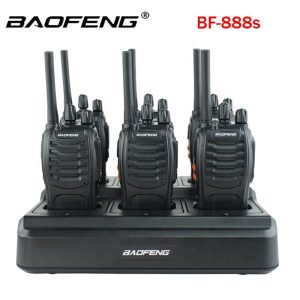 Baofeng BF-888s Multi Battery Charger Six Way Rapid Charger For Two Way Radio Walkie Talkie Accessories