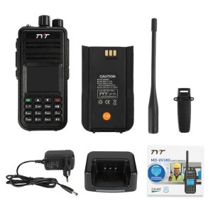 TYT MD-UV380 Tytera Walkie Talkie 1000 Channel Professional DMR Two Way Radio UHF VHF Digital Radio