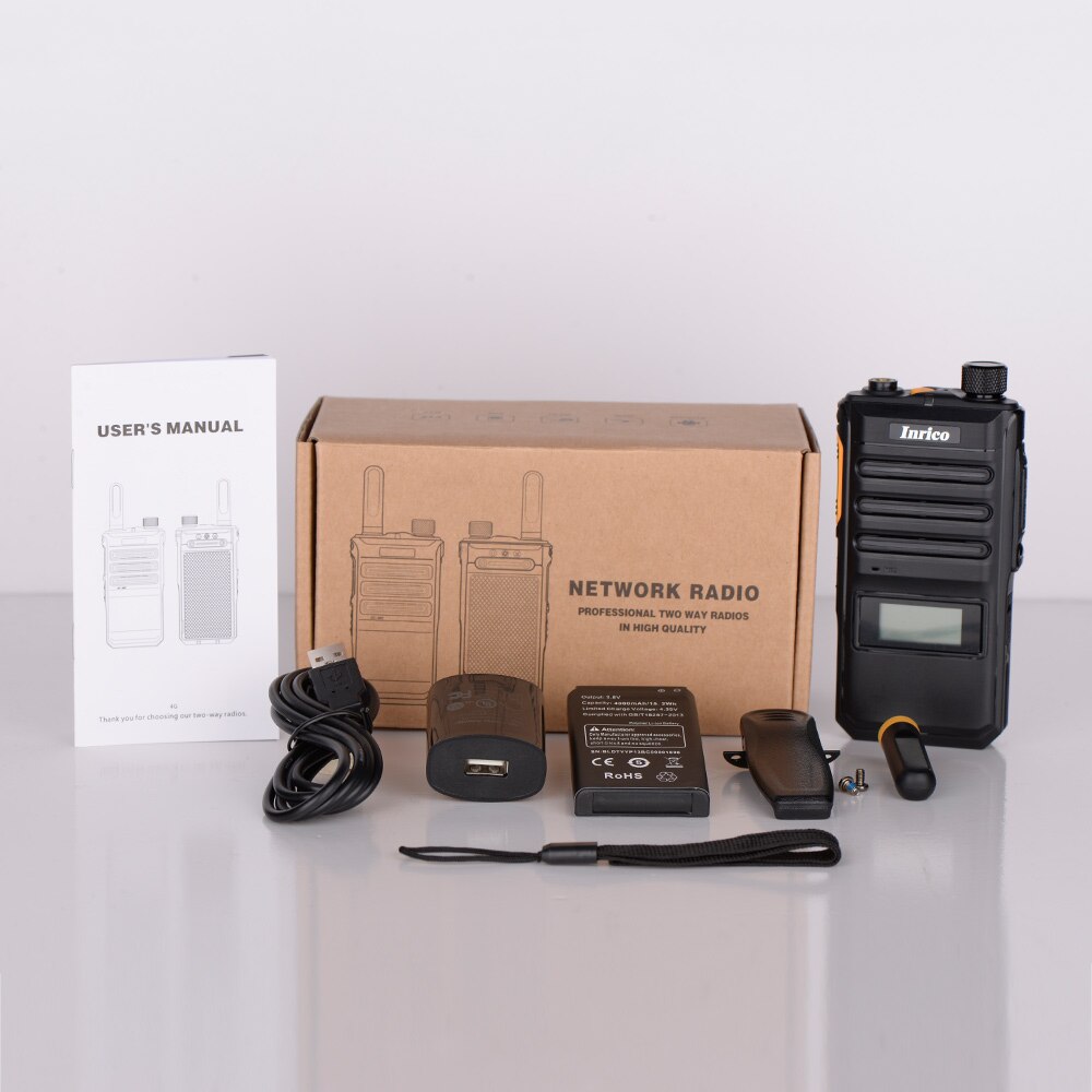 Inrico T620 Android Mini Walkie Talkie 100Km GSM WCDMA 4G Network Intercom Poc Radio with NFC GPS Bluetooth - Image 3