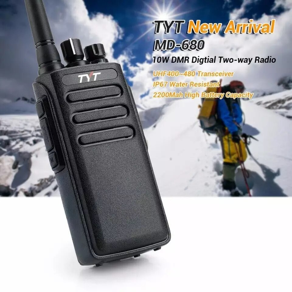 TYT MD-680 DMR Encryption Waterproof Transceiver Explosion-proof Intercom Radio Long Range Walkie Talkie - Image 5