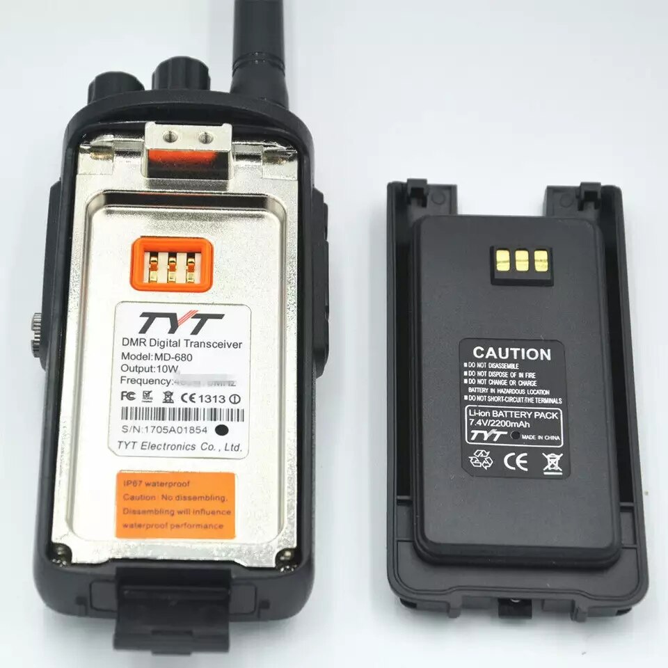 TYT MD-680 DMR Encryption Waterproof Transceiver Explosion-proof Intercom Radio Long Range Walkie Talkie - Image 6