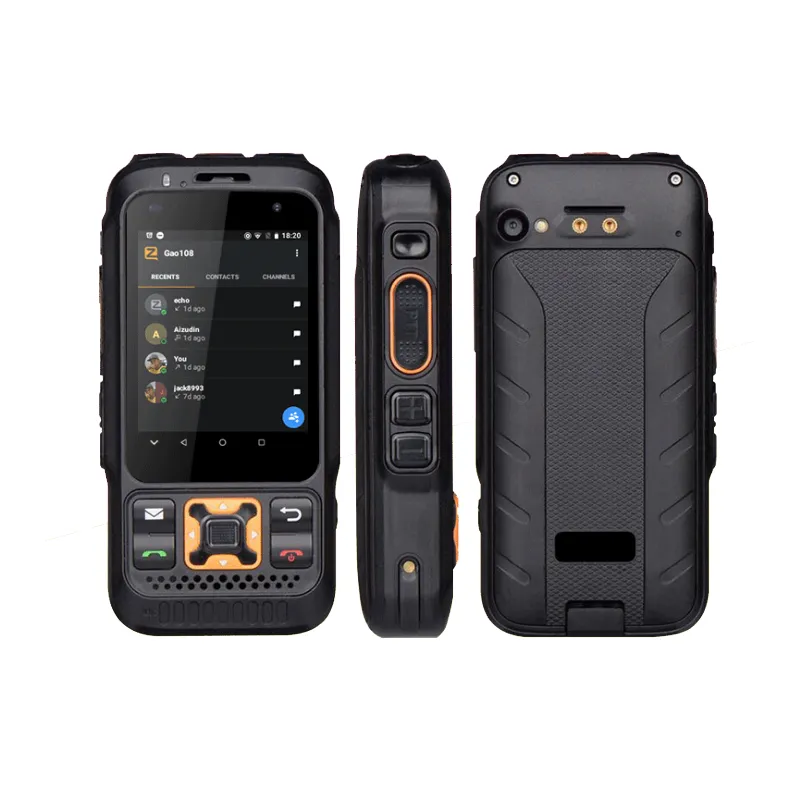 F30S IP54 Waterproof POC Radio Zello PTT Android Walkie Talkie Phone with 4G SIM Card Smartphone - Image 2