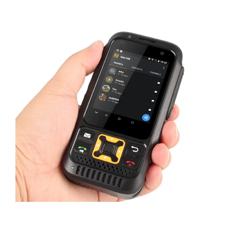 F30S IP54 Waterproof POC Radio Zello PTT Android Walkie Talkie Phone with 4G SIM Card Smartphone - Image 3