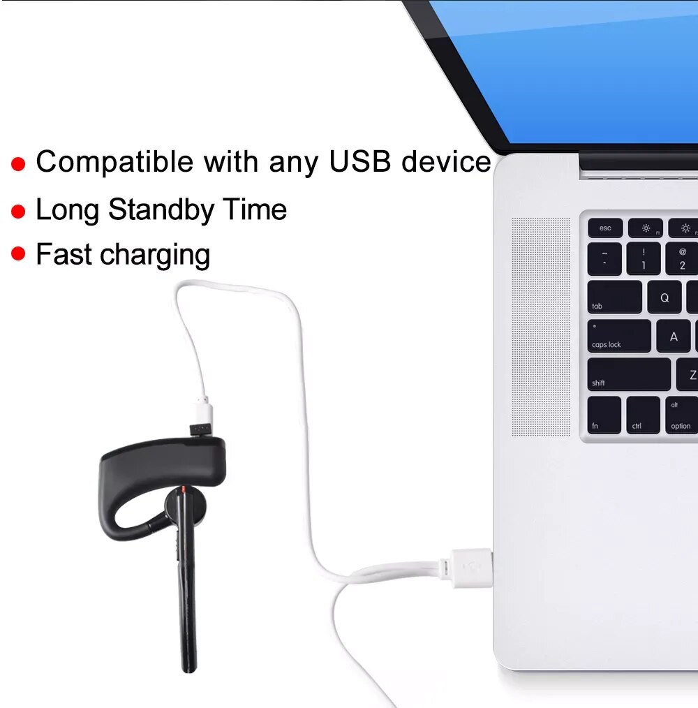 Bluetooth Headphones Headset for Walkie Talkie With Wireless PTT For Kenwood Baofeng Wouxun TYT Anytone Two-way Radio - Image 3