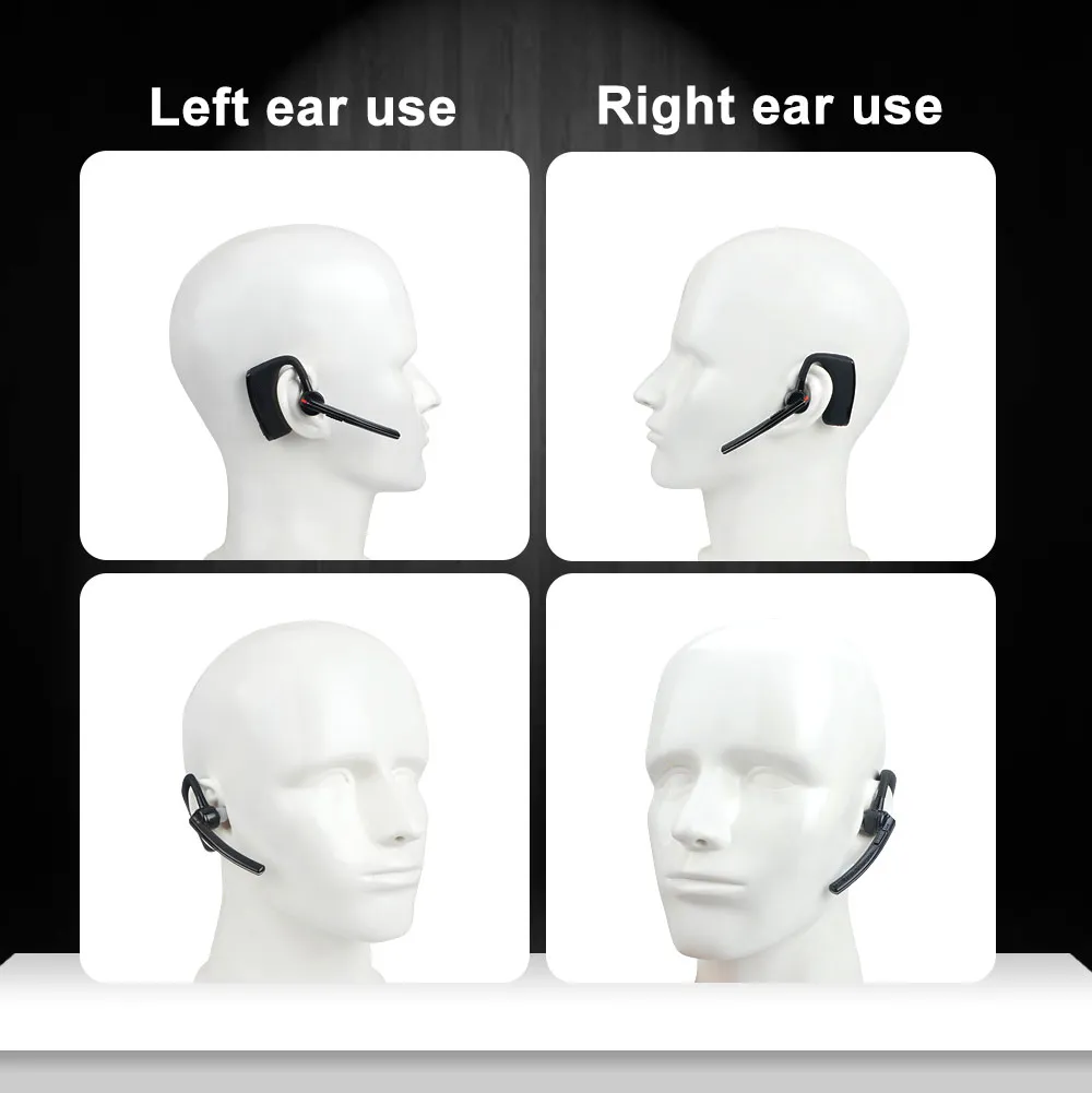 Bluetooth Headphones Headset for Walkie Talkie With Wireless PTT For Kenwood Baofeng Wouxun TYT Anytone Two-way Radio - Image 5