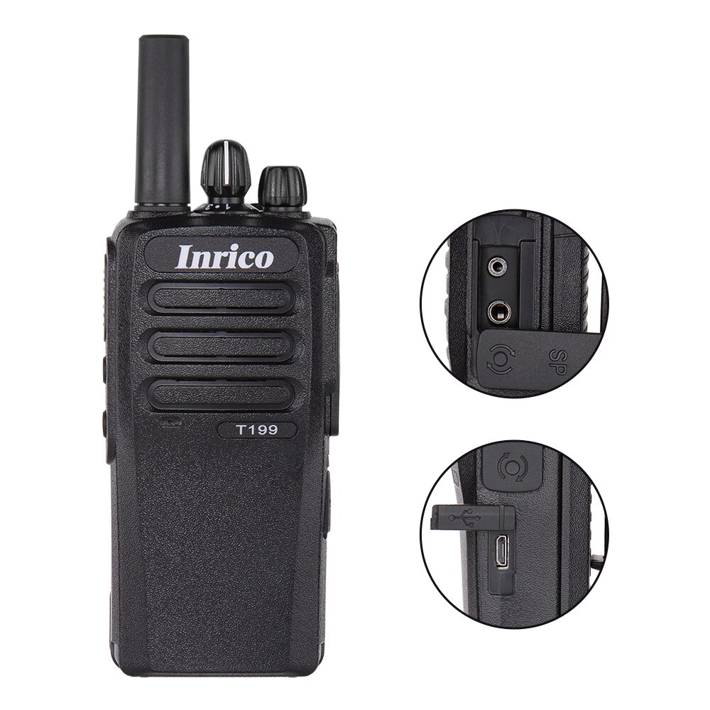 Inrico T199 Zello GSM WCDMA Two Way Radio Android Walkie Talkie 3G Gps Wifi Poc Network Radio - Image 5