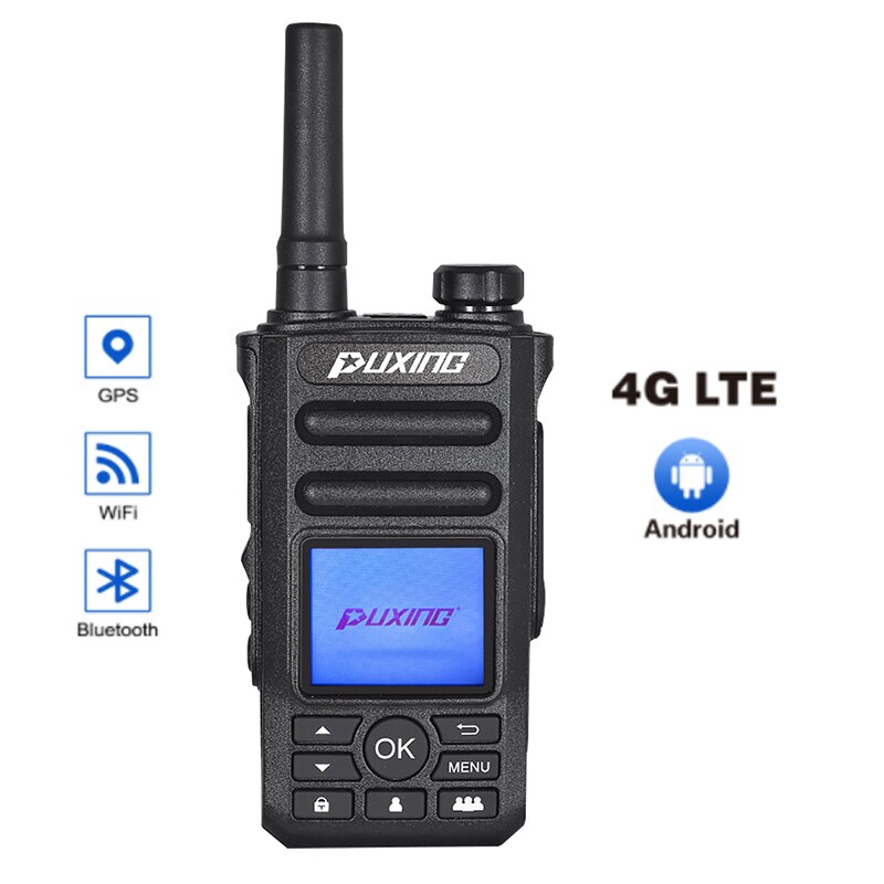 Portable Walkie Talkie Communication 4G LTE/3G/2G Police IP Radio GPS wifi Android Professional 1000km Policia