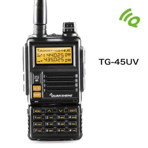Quansheng TG-45UV Handheld VHF UHF Dual Band Military Two Way Radio Portable Walkie Talkie