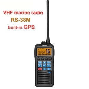 Recent RS-38M Marine Radio VHF IP67 Waterproof Float Walkie Talkie Tri-watch 156.025-157.425MHz Transceiver Two Way Radio