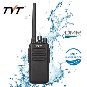 TYT DMR MD-680 Walkie Talkie UHF 400-470MHz 10watt Waterproof Two Way Radios With DTMF Function 2200mAH Battery