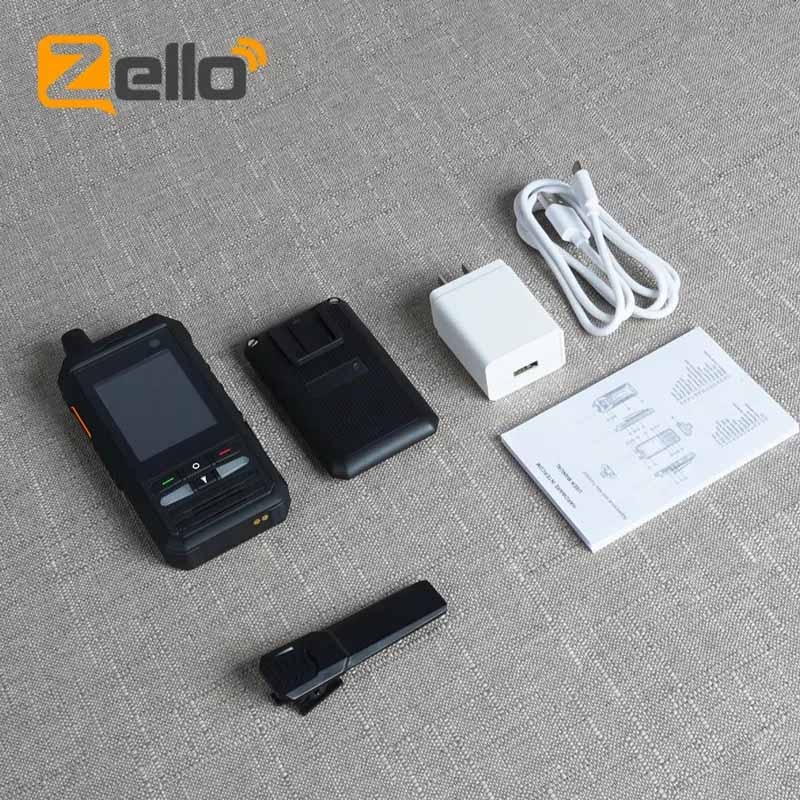 Zello POC Talkie-walkie Android 4G Lte 3G GSM Poc Network Two Way Radio GPS WiFi BT 500km Zello Walkie Talkie With Sim Card - Image 6