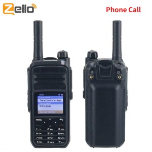Zello Walkie Talkie 4G Sim Android Phone Call POC Intercom 2 Way Radio Ham 5000KM GPS Handheld Transceiver for Hunting PTT Network Radio